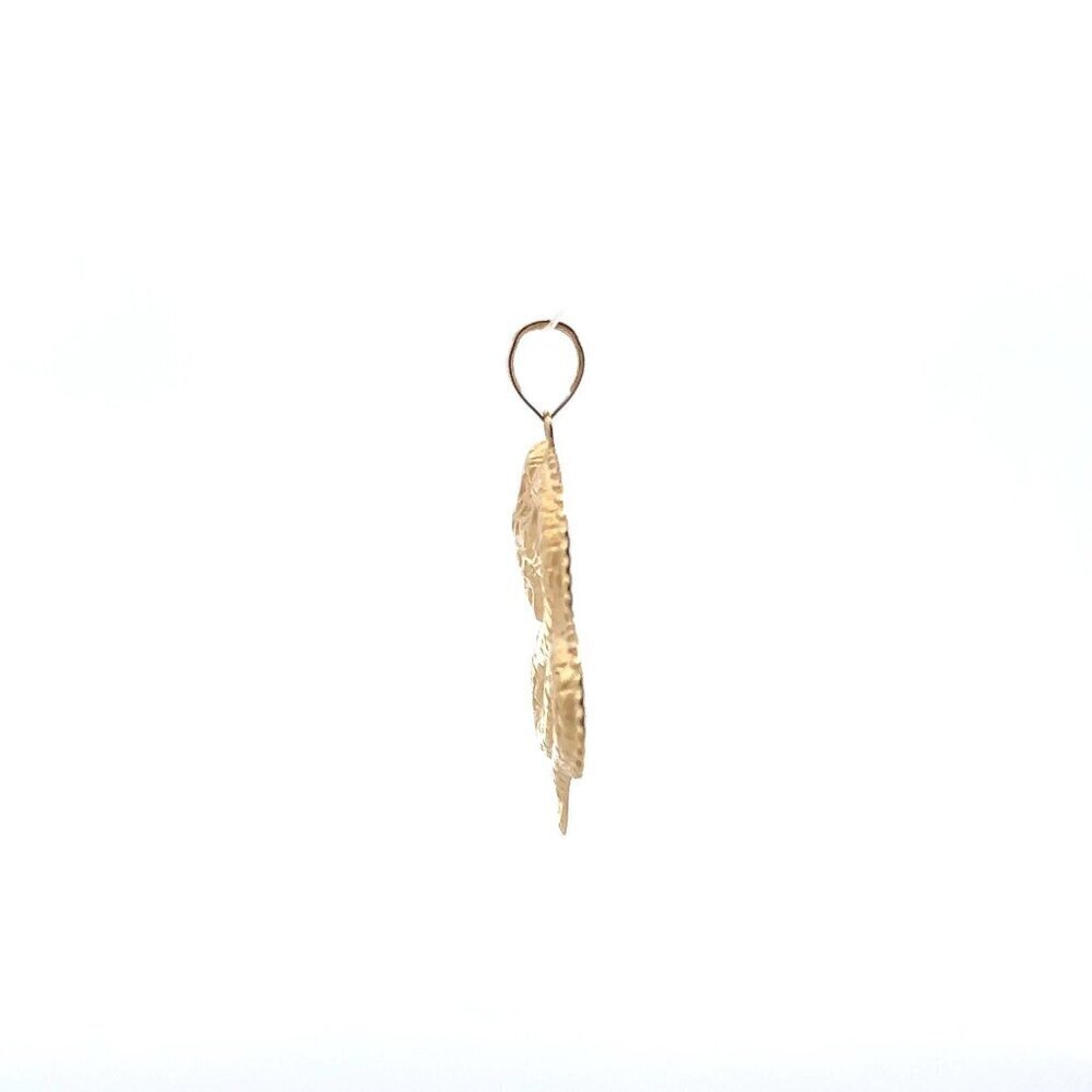 18K Gold Pendant Lucky Dragon Large 1.68 grams - Picture 3 of 13